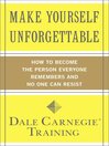 Cover image for Make Yourself Unforgettable